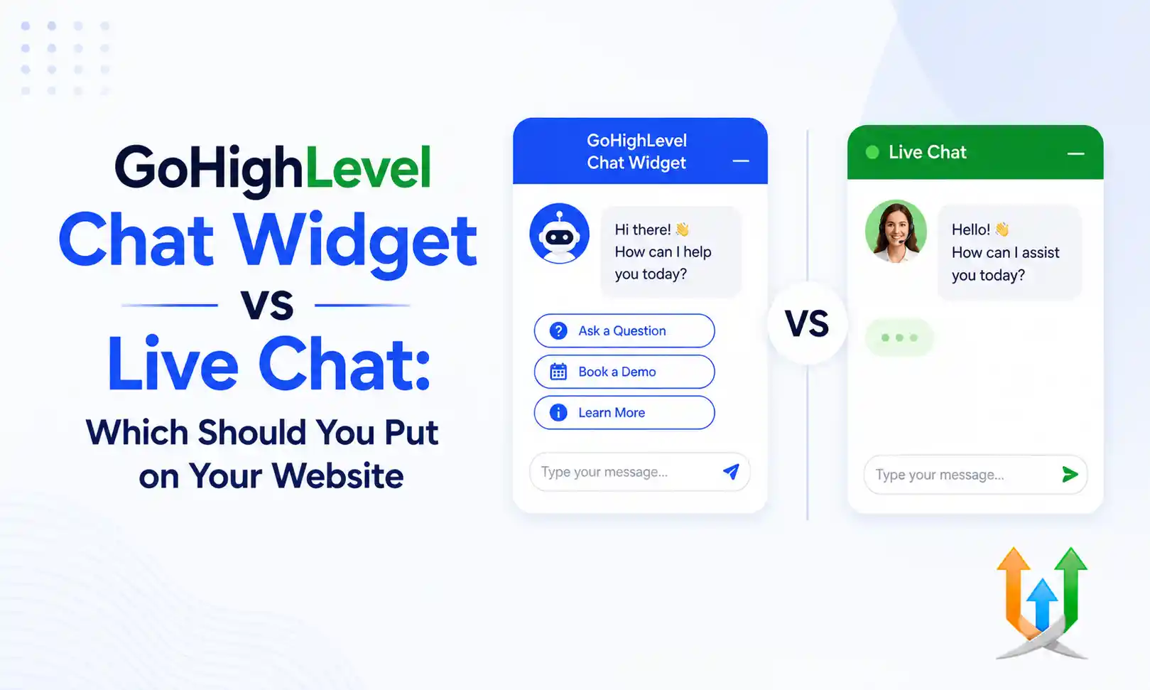GoHighLevel Chat Widget Vs Live Chat: Which Should You Put On Your Website?