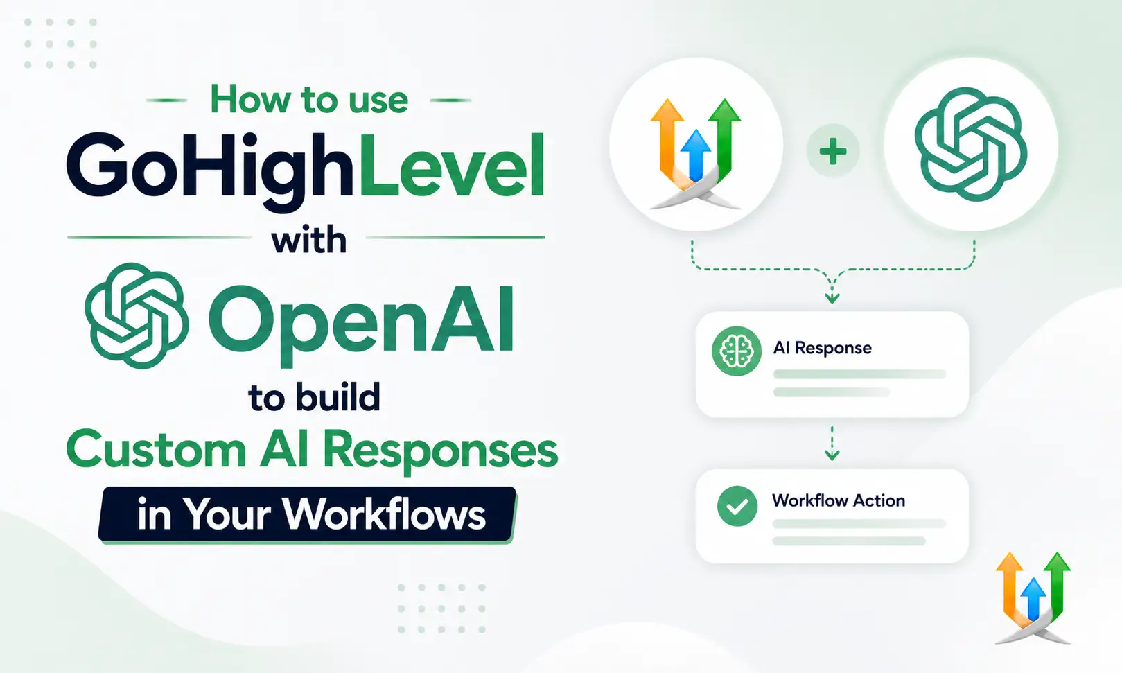 How To Use GoHighLevel With OpenAI To Build Custom AI Responses In Your Workflows