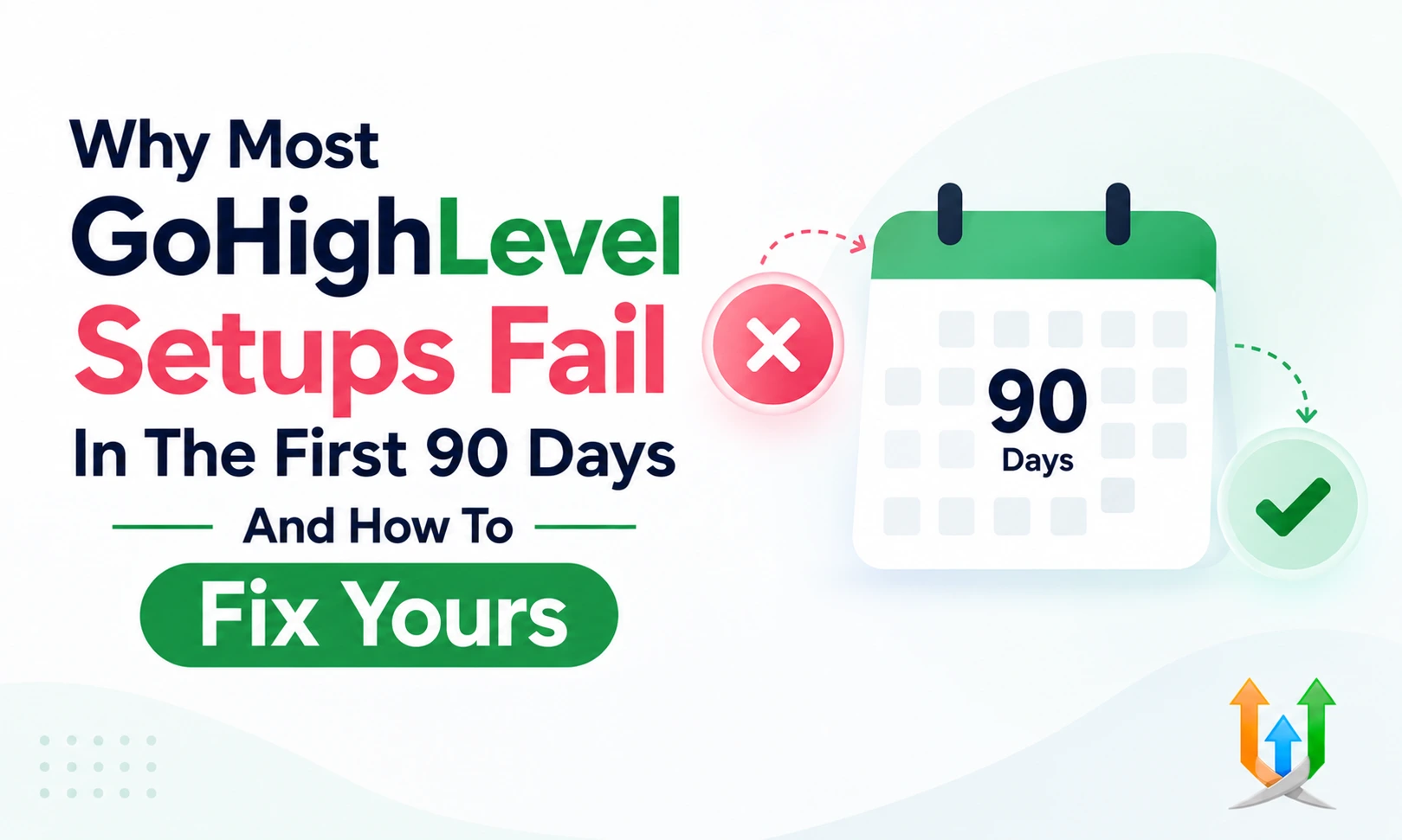 Why Most GoHighLevel Setups Fail In The First 90 Days And How To Fix Yours